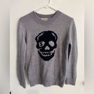 Women’s Size Large/ 14 Vintage Havana Skull Sweater